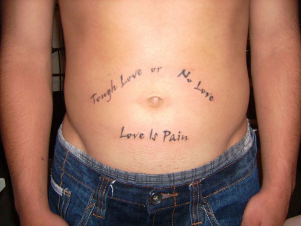 Stomach Tattoos For Men - 26 Original Collections
