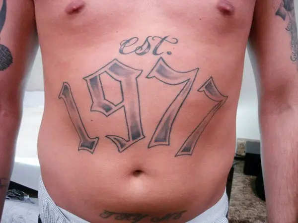 stomach tattoo birthdateTikTok Search