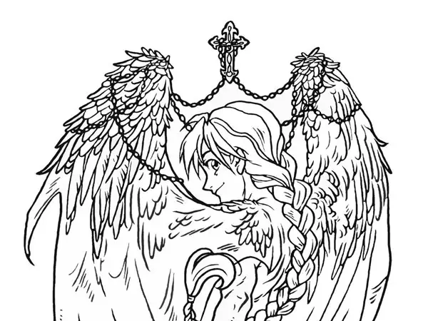 Divine Angel Drawing