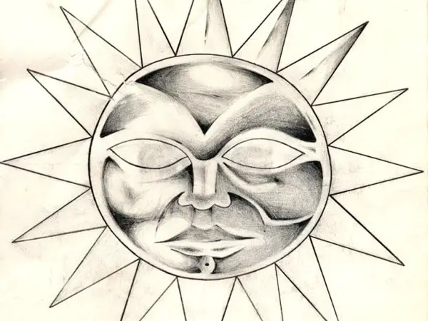 Animated Sun Face