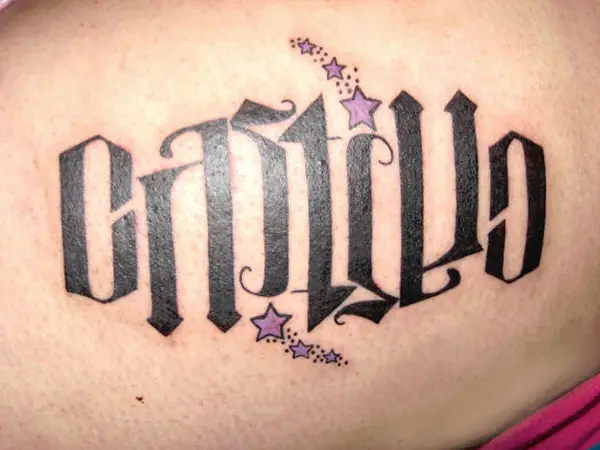 Last Name Tattoo