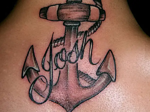 Anchor With The Name