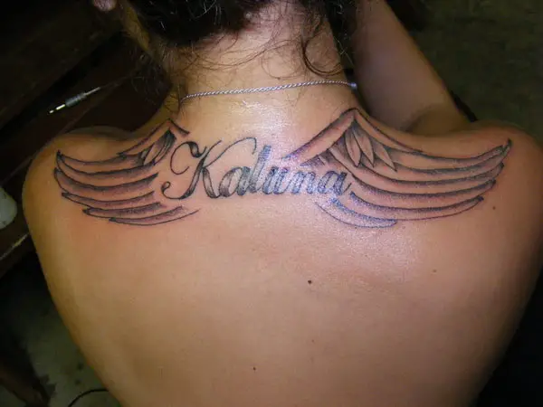 Kaluna Wings Tattoo