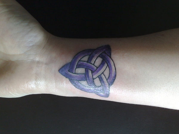 Purple Triquetra