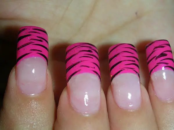 Part Pink Zebra