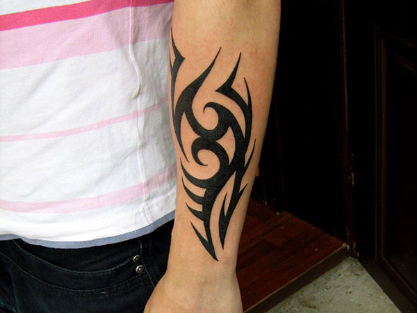 Tribal Polynesian Arm Tattoo  INKVASION Tattoo Studio  SINGAPORE