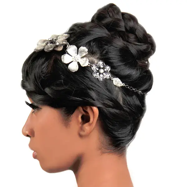 Elaborate Black Updo