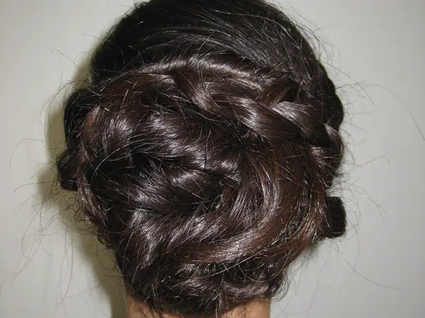 Black Bun Updo