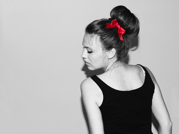 Dressy Black Updo