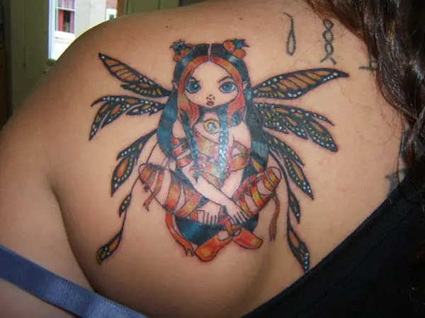 Japanese Fairy Tattoo