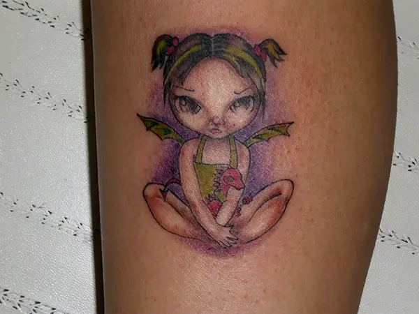 Dragon Fairy Tattoo