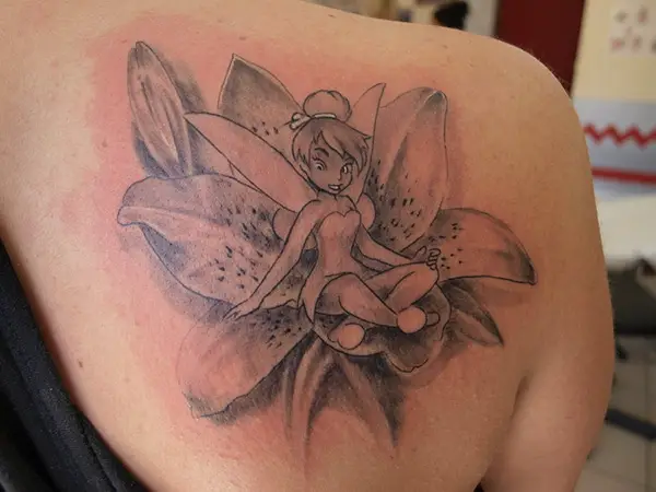 Tinkerbell Fairy Tattoo