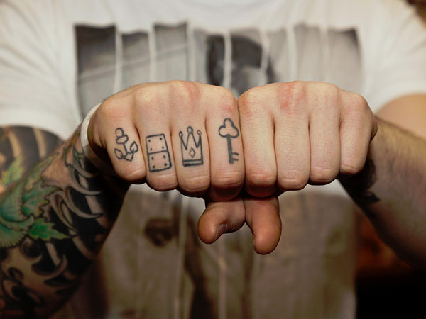 Juxtapoz Magazine  Top 20 Knuckle Tattoos