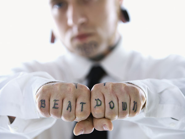 Beat Down Tattoo