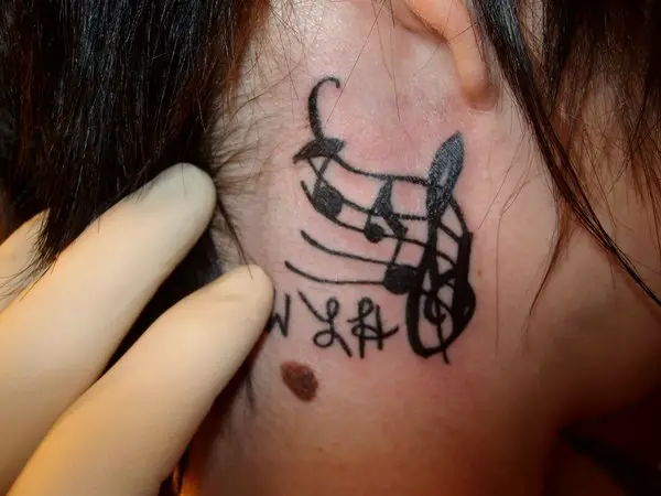 Music Aficionado's Tattoo