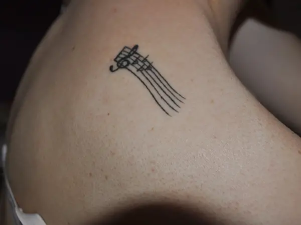 Lovely Music Tattoo