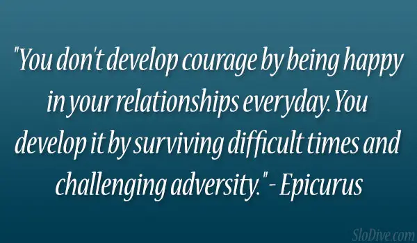 Epicurus Quote
