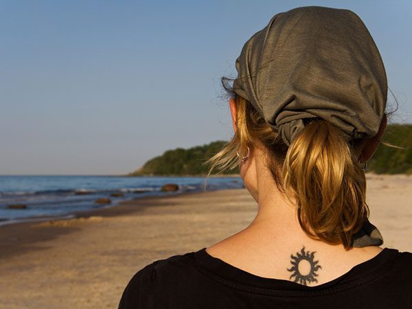26 Striking Tribal Sun Tattoos Design Press
