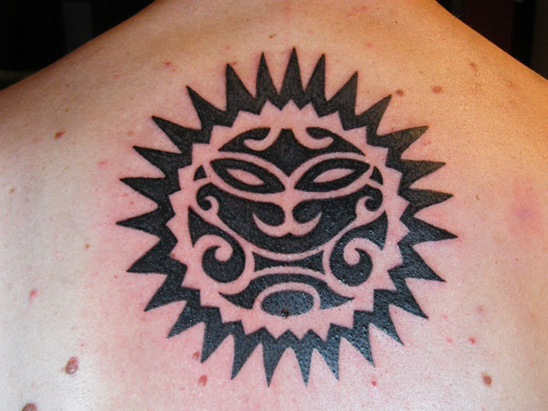 Tattoo of Spiraling sun Life new start tattoo  custom tattoo designs on  TattooTribescom