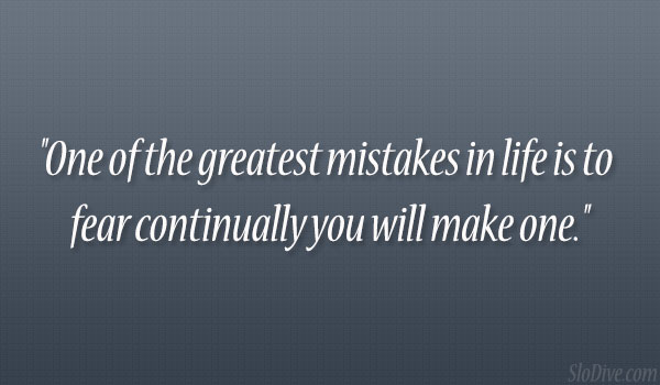 Greatest Mistakes