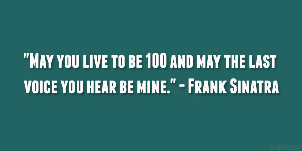 Frank Sinatra Quote