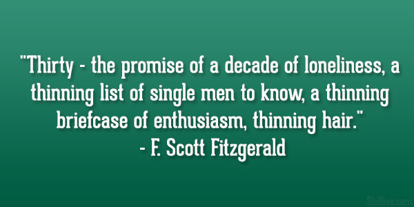 F. Scott Fitzgerald Quote