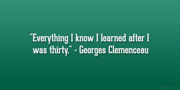 Georges Clemenceau Quote