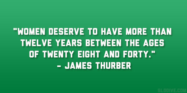 James Thurber Quote