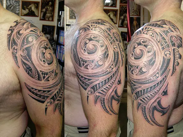 Spiral Tattoo For Men