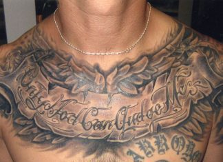 28 Intriguing Chest Tattoo Quotes