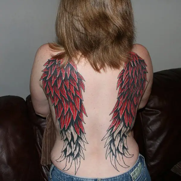 84 Amazing Angel Wings Shoulder Tattoos  Tattoo Designs  TattoosBagcom