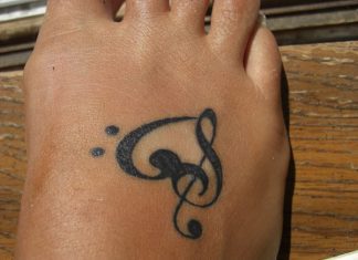 26 Upbeat Music Note Tattoo Designs