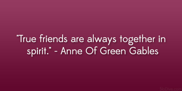 Anne Of Green Gables Quote