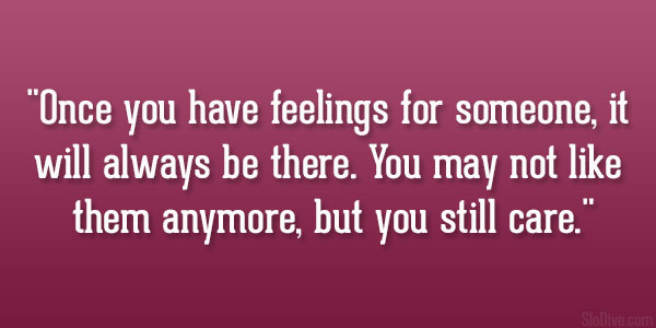 Feelings For Someone