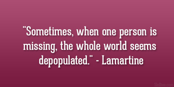 Lamartine Quote