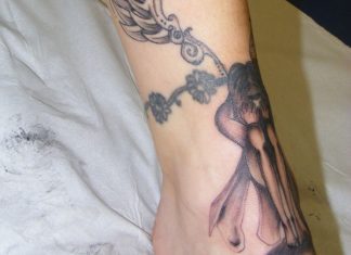 24 Compelling Fallen Angel Tattoo