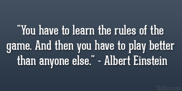 Albert Einstein Quote