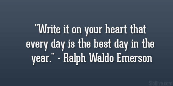 Ralph Waldo Emerson Quote