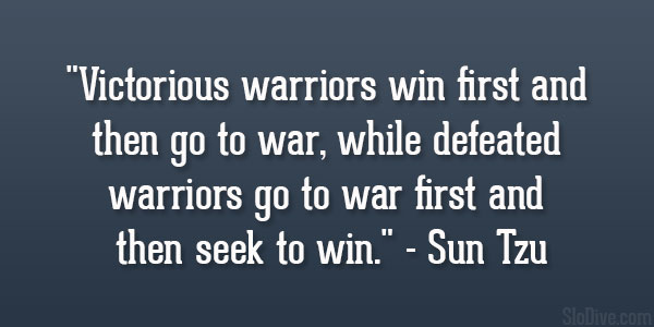 Sun Tzu Quote