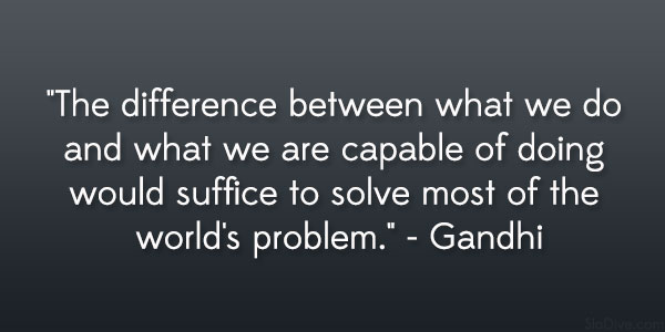 Gandhi Quote