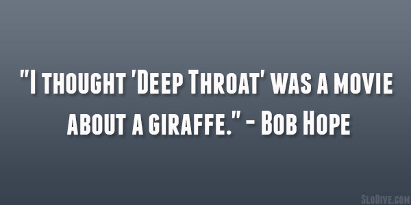 Bob Hope Quote