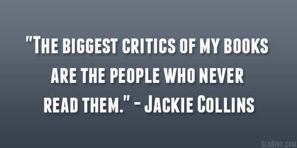 Jackie Collins Quote