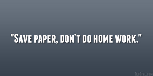 Save Paper