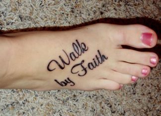 25 Refined Foot Tattoos Quotes
