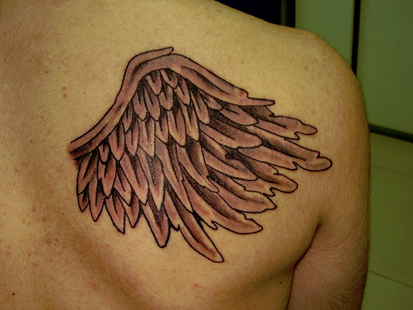 Wings Shaded Design