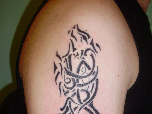 Celtic Wolf Tattoo
