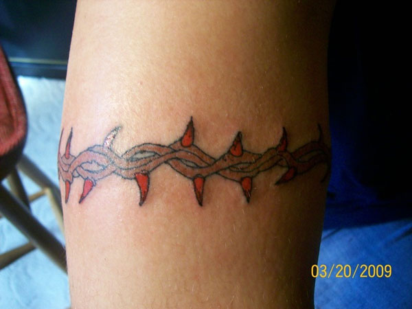 Armband Brown Vines Tattoo