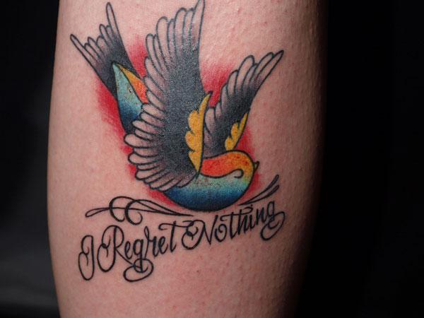 Free As A Bird Tattoo