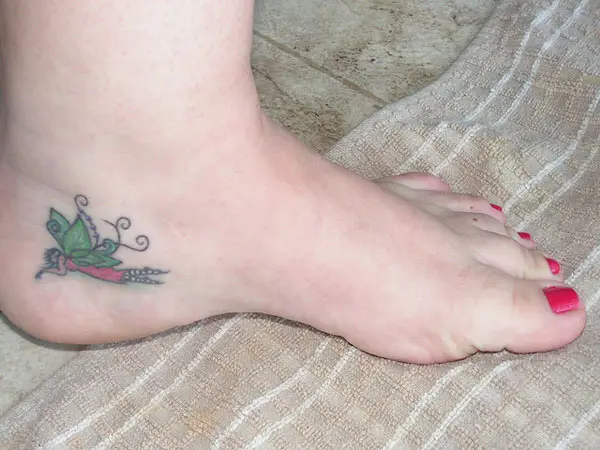 Foot Fairy Tattoo