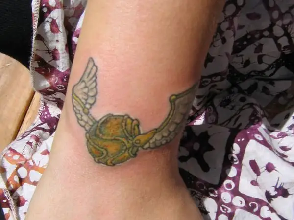 Golden Snitch Tattoo